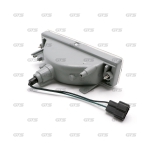 ไฟในกันชนหน้า 12V ข้างซ้าย+ขวา 2 ชิ้น เลนส์ขาว สำหรับ Nissan Big-M 925 ปี 1986-1997